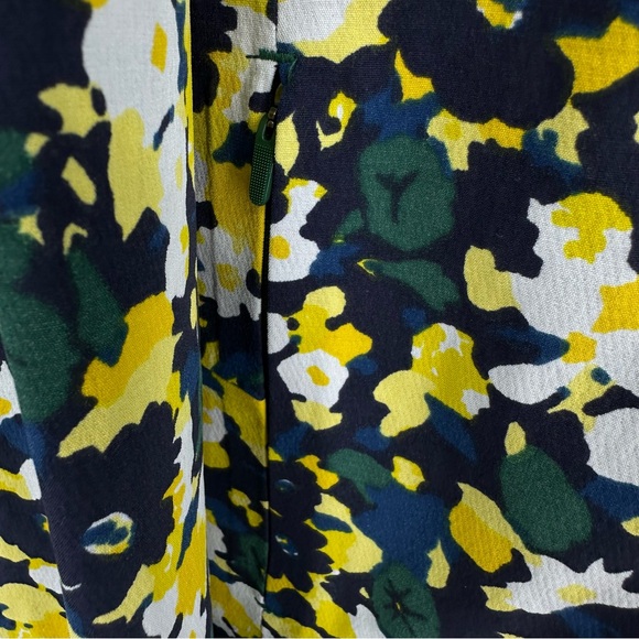 Outdoor Voices NWT RecTrek Hoodie Jacket Floral Blue Green Size S - Picture 4 of 14